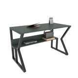 Birou Wake, Verde - Negru, 120x60x73 cm