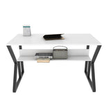 Birou Wake, Negru - Alb, 120x60x73 cm