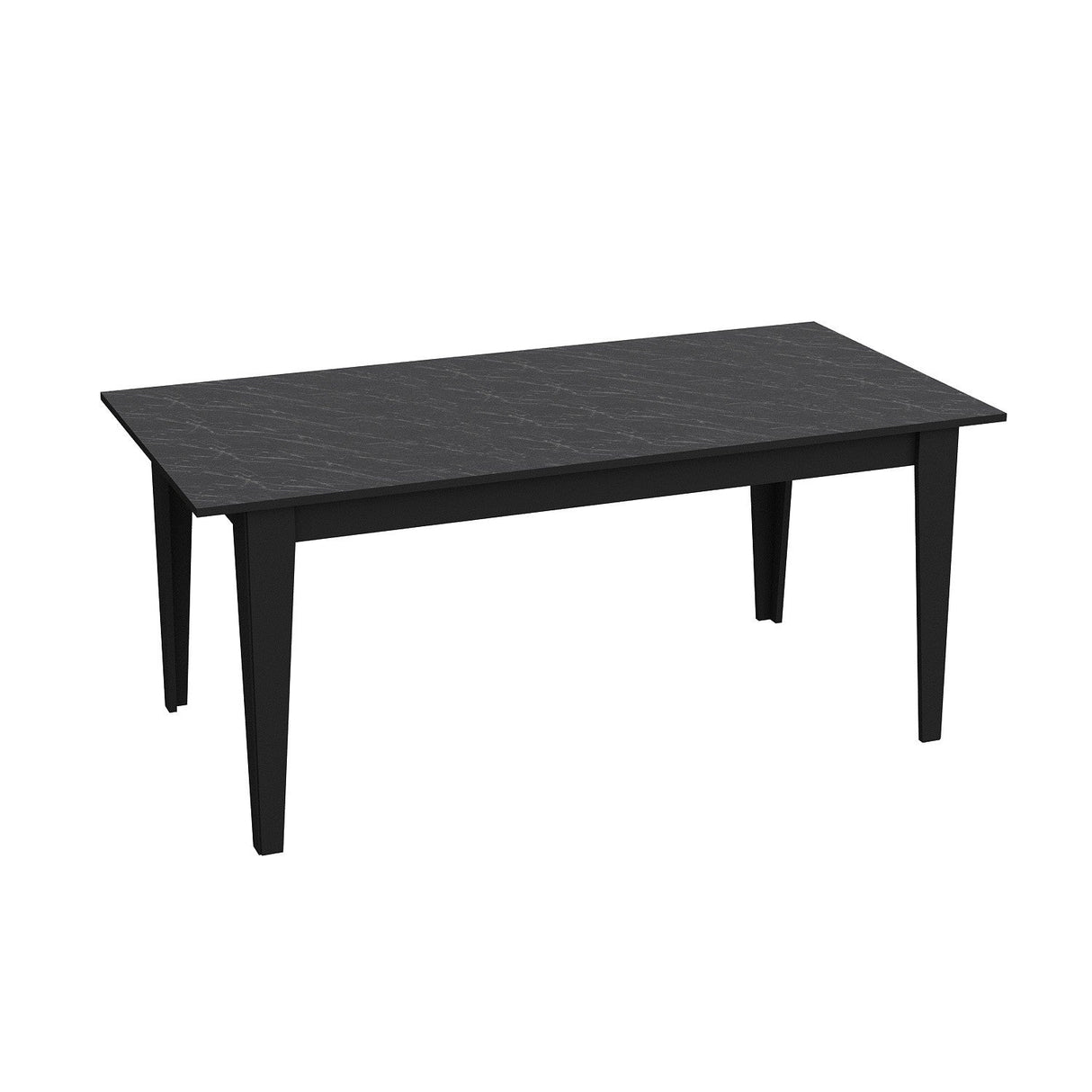 Masă dining Polka, Diverse culori, 180x90x77 cm - Negru | SKU: 875ZNA2907 | Masă dining Polka, 180x90x77 cm, varianta Negru, produs pentru amenajarea locuinței, disponibil online în România la CasaMob