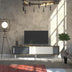 Comodă TV Rob - Ud, White, Anthracite, Stejar - Alb - Antracit, 180x35x48.2 cm, SKU 875ZNA3017, imagine 2