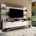 Comodă TV Deparo, Nuc - Alb, 180x29.5x148.6 cm, SKU 875ZNA3028, imagine 2