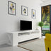 Alb | SKU: 875ZNA3035 | Comodă TV Sosruko, 155x35x35 cm, varianta Alb, produs pentru amenajarea locuinței, disponibil online în România la CasaMob