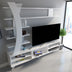 Comodă TV Duru, Alb, 180x29.5x162 cm, SKU 875ZNA3038, imagine 2