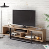Comodă TV Asal (150), Diverse culori, 149x35x40 cm - Nuc - Negru | SKU: 875ZNA3051 | Comodă TV Asal (150), 149x35x40 cm, varianta Nuc - Negru, produs pentru amenajarea locuinței, disponibil online în România la CasaMob