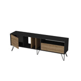 Comodă TV Mistico (180), Diverse culori, 180x36x59 cm - Nuc - Negru | SKU: 875ZNA3058 | Comodă TV Mistico (180), 180x36x59 cm, varianta Nuc - Negru, produs pentru amenajarea locuinței, disponibil online în România la CasaMob