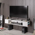 Alb | SKU: 875ZNA3064 | Comodă TV Peti, 135x35x23 cm, varianta Alb, produs pentru amenajarea locuinței, disponibil online în România la CasaMob