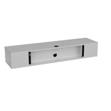 Comodă TV Peti, Diverse culori, 135x35x23 cm - Alb | SKU: 875ZNA3064 | Comodă TV Peti, 135x35x23 cm, varianta Alb, produs pentru amenajarea locuinței, disponibil online în România la CasaMob