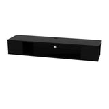 Comodă TV Peti, Diverse culori, 135x35x23 cm - Negru | SKU: 875ZNA3065 | Comodă TV Peti, 135x35x23 cm, varianta Negru, produs pentru amenajarea locuinței, disponibil online în România la CasaMob