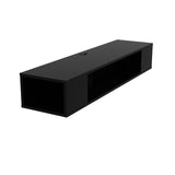 Comodă TV Peti, Diverse culori, 135x35x23 cm - Negru | SKU: 875ZNA3065 | Comodă TV Peti, 135x35x23 cm, varianta Negru, produs pentru amenajarea locuinței, disponibil online în România la CasaMob