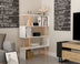 Bibliotecă Adriana, Auriu - Alb, 91.5x29.5x124.5 cm, SKU 875ZNA3621, imagine 1