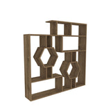 Bibliotecă Tamara, Diverse culori, 134x22x134 cm - Nuc | SKU: 875ZNA3637 | Bibliotecă Tamara, 134x22x134 cm, varianta Nuc, produs pentru amenajarea locuinței, disponibil online în România la CasaMob