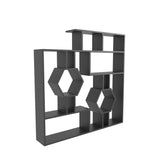 Bibliotecă Tamara, Diverse culori, 134x22x134 cm - Negru | SKU: 875ZNA3640 | Bibliotecă Tamara, 134x22x134 cm, varianta Negru, produs pentru amenajarea locuinței, disponibil online în România la CasaMob