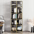 Bibliotecă Polka 2, Auriu - Negru, 32.2x31.3x178.5 cm, SKU 875ZNA3654, imagine 2
