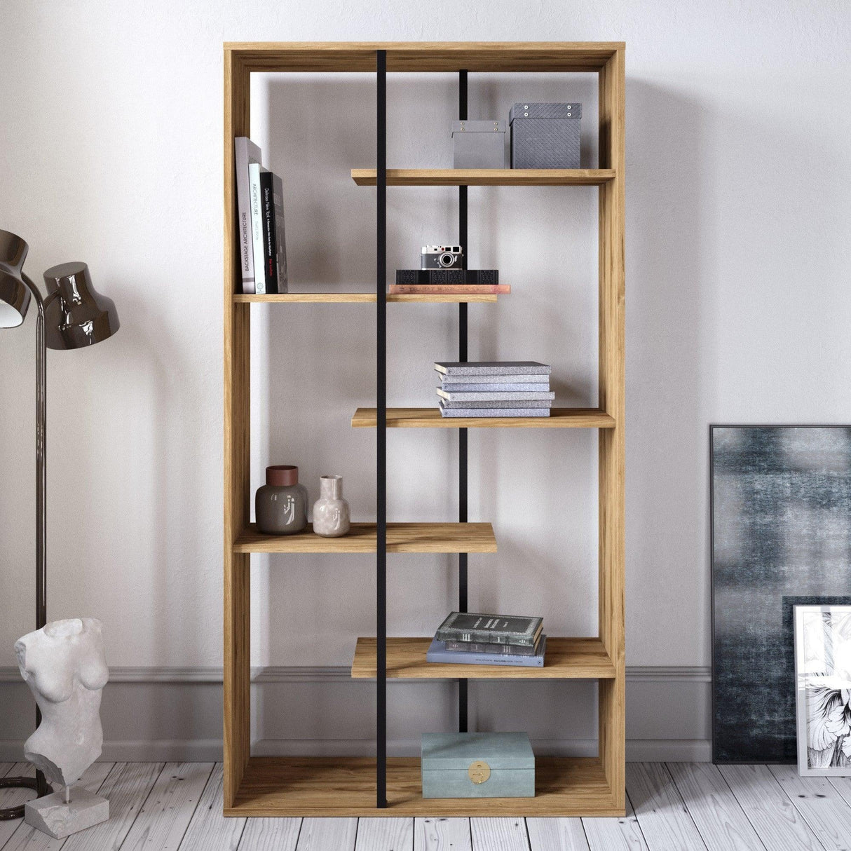 Biblioteca Presto, Nuc, 30x173x90 cm