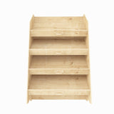 Biblioteca Copii Saro cu 4 Rafturi, Stejar, 61 X 100 X 28 Cm