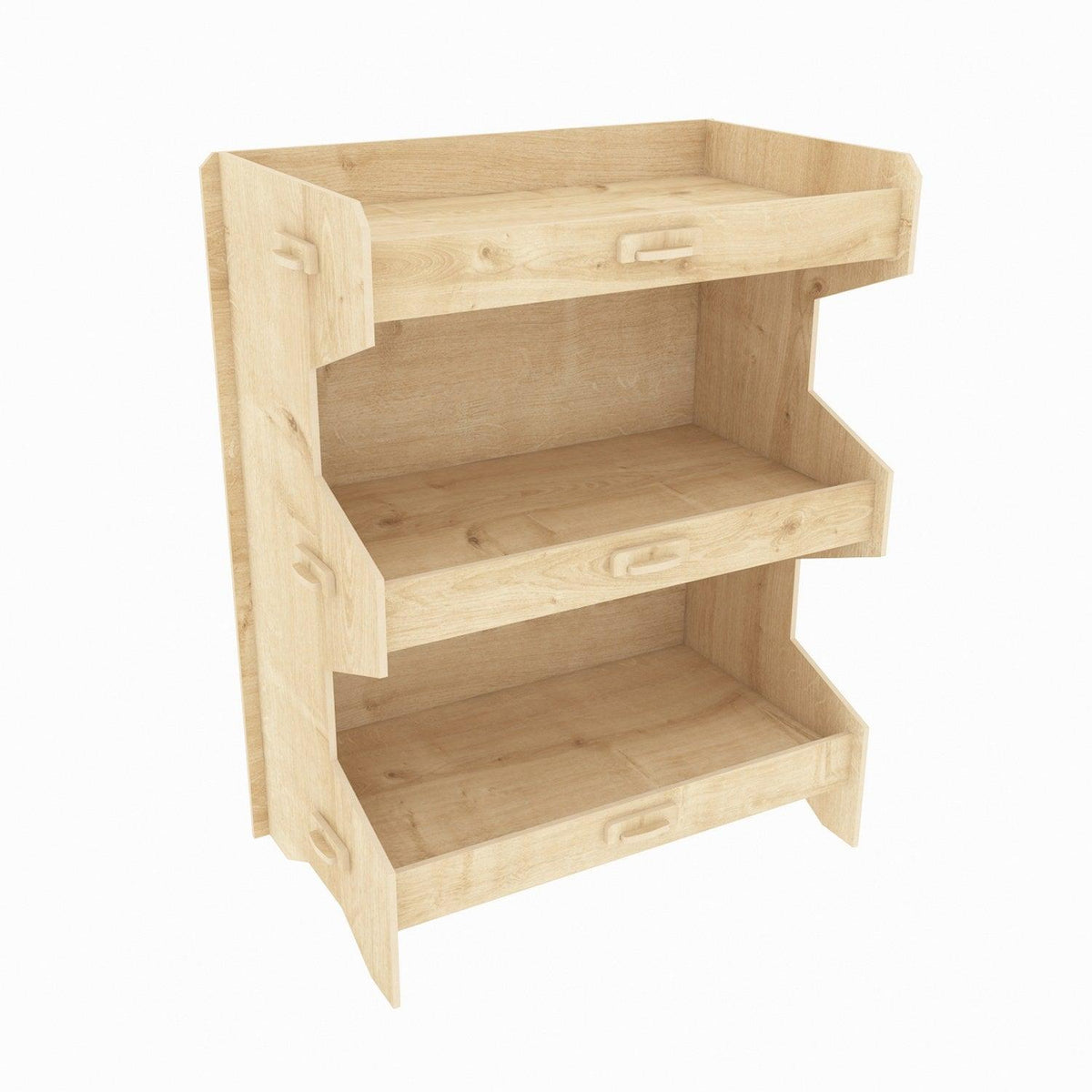 Biblioteca Copii Sefa cu 3 Rafturi, Stejar, 65 X 80 X 34 Cm, SKU 875ZNA4518