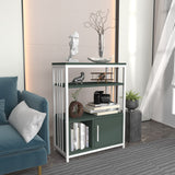 Bibliotecă Letos, Diverse culori, 60x30x80 cm - Verde - Alb | SKU: 875ZNA4534 | Bibliotecă Letos, 60x30x80 cm, varianta Verde - Alb, produs pentru amenajarea locuinței, disponibil online în România la CasaMob