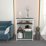 Bibliotecă Letos, Diverse culori, 60x30x80 cm - Verde - Alb | SKU: 875ZNA4534 | Bibliotecă Letos, 60x30x80 cm, varianta Verde - Alb, produs pentru amenajarea locuinței, disponibil online în România la CasaMob