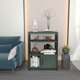 Bibliotecă Letos, Diverse culori, 60x30x80 cm - Verde - Negru | SKU: 875ZNA4535 | Bibliotecă Letos, 60x30x80 cm, varianta Verde - Negru, produs pentru amenajarea locuinței, disponibil online în România la CasaMob