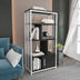 Negru - Alb | SKU: 875ZNA4570 | Bibliotecă Valero, 60x30x120 cm, varianta Negru - Alb, produs pentru amenajarea locuinței, disponibil online în România la CasaMob