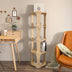 Biblioteca Yuvar Rotund cu 5 Rafturi, Stejar, 39 X 138 X 39 Cm, SKU 875ZNA4580