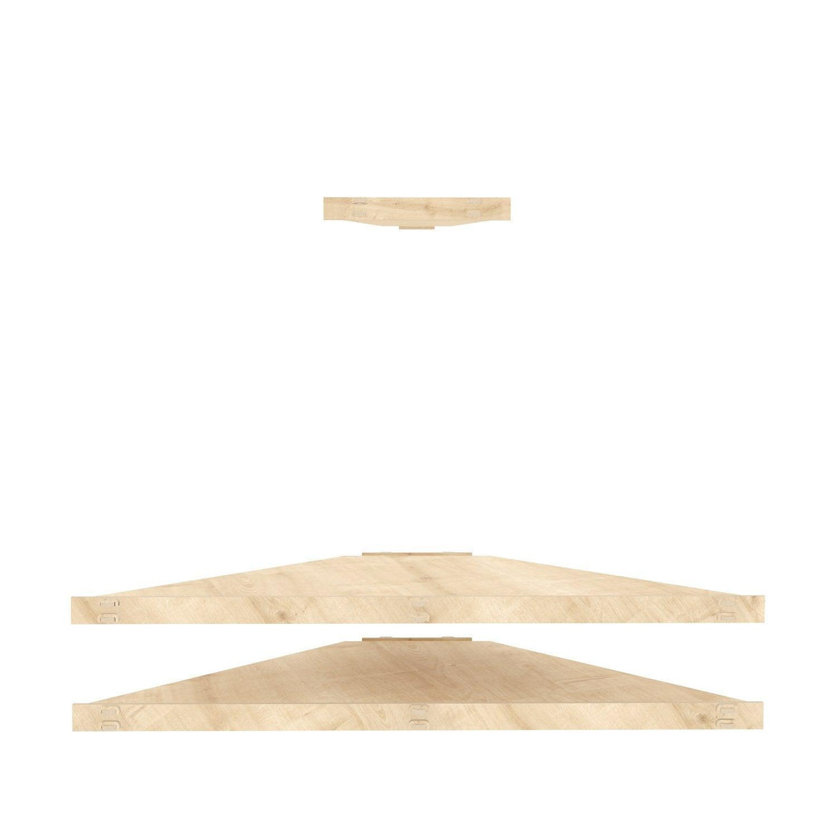 Comoda Tv  Colt Massi, Stejar, 120 X 5 X 49 Cm