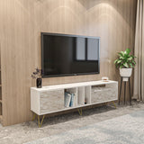 Comodă TV Mistico (180), Diverse culori, 180x36x59 cm - Ephesus - Auriu | SKU: 875ZNA5309 | Comodă TV Mistico (180), 180x36x59 cm, varianta Ephesus - Auriu, produs pentru amenajarea locuinței, disponibil online în România la CasaMob