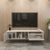 Comodă TV Mistico (180), Diverse culori, 180x36x59 cm - Ephesus - Auriu | SKU: 875ZNA5309 | Comodă TV Mistico (180), 180x36x59 cm, varianta Ephesus - Auriu, produs pentru amenajarea locuinței, disponibil online în România la CasaMob