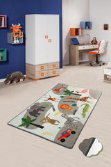 Covor de Copii Wild Safari, Multicolor (diverse dimensiuni) - 140 x 190, SKU 876CHL1071