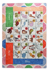 Covor Tiere 100 x 160, Multicolor, 100x160x1 cm