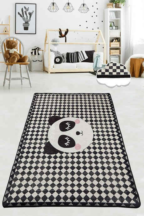 Covor de Copii Cute Panda, Multicolor (diverse dimensiuni)