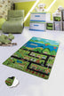 Covor de Copii Green City, Multicolor, 80x140 cm, SKU 876CHL1291