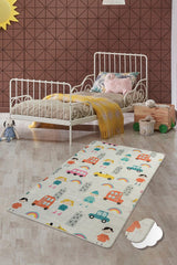 Covor de Copii Oras Colorat, Multicolor (diverse dimensiuni) - 80 x 140, SKU 876CHL1301