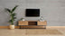 Comoda Tv Sabit Metal - Lemn, Nuc, 180 x 50 x 40 cm, SKU 878ALM3004