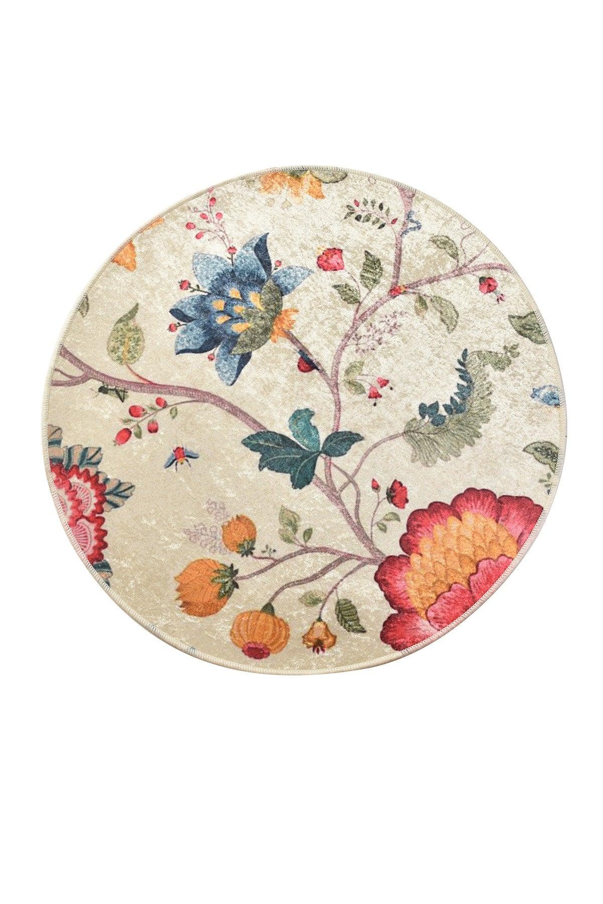 Covor Seda Antiderapant, Multicolor - 140 x 140, SKU 882CHL1125