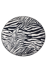 Covor de living / dormitor Zebra, Multicolor - 140 x 140, SKU 882CHL1308