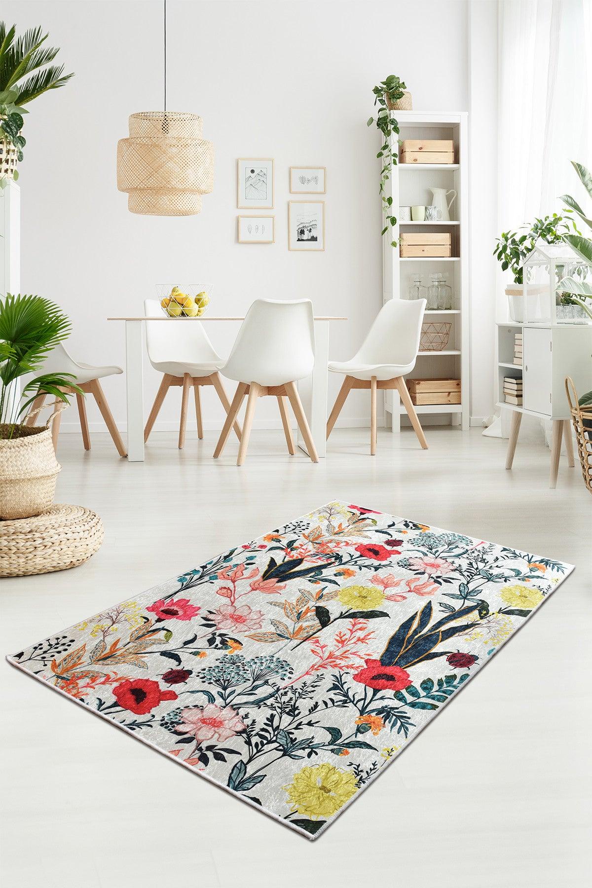 Covor de living / dormitor Derosa, Multicolor