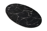 ⁠Covor de hol / bucatarie Marble Oval DJT, Multicolor