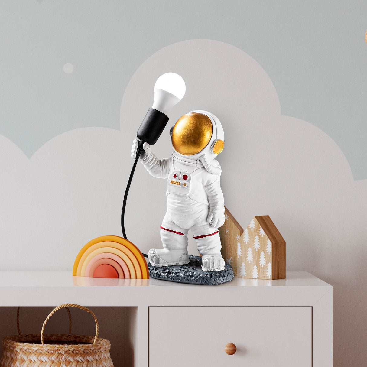 Veioză Astronaut - 1, Multicolor, 30x15x32 cm