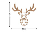 Decorațiune de perete din metal Deer2, Diverse culori, 51x51x0 cm - Copper | SKU: 891TNL1259 | Decorațiune de perete din metal Deer2, 51x51x0 cm, varianta Copper, produs pentru amenajarea locuinței, disponibil online în România la CasaMob
