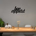 Negru | SKU: 891TNL1359 | Decorațiune de perete din metal Bon Appetit 1, 50x30x0 cm, varianta Negru, produs pentru amenajarea locuinței, disponibil online în România la CasaMob