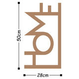 Decoratiune de perete Metal Home-metalwall, Negru, 50x1x28 cm - Cupru, SKU 891TNL1404