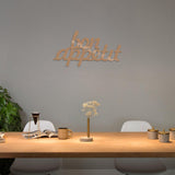 Decorațiune de perete din metal Bon Appetit 1, Diverse culori, 50x30x0 cm - Copper | SKU: 891TNL1431 | Decorațiune de perete din metal Bon Appetit 1, 50x30x0 cm, varianta Copper, produs pentru amenajarea locuinței, disponibil online în România la CasaMob