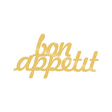 Decorațiune de perete din metal Bon Appetit 1, Diverse culori, 50x30x0 cm - Auriu | SKU: 891TNL1503 | Decorațiune de perete din metal Bon Appetit 1, 50x30x0 cm, varianta Auriu, produs pentru amenajarea locuinței, disponibil online în România la CasaMob