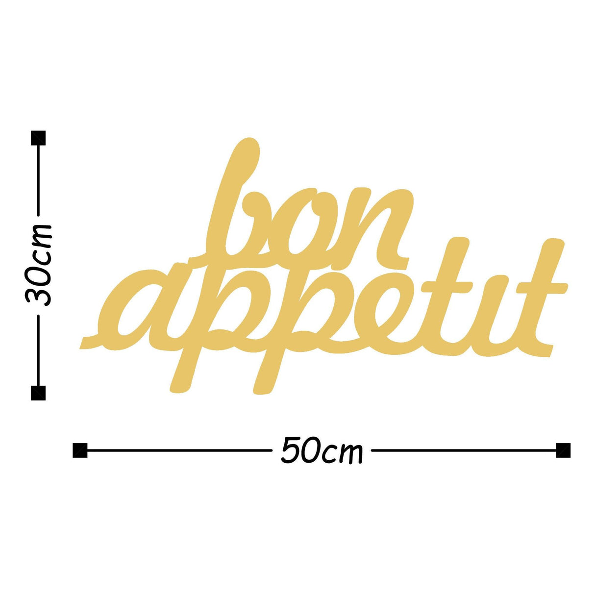 Decorațiune de perete din metal Bon Appetit 1, Diverse culori, 50x30x0 cm - Auriu | SKU: 891TNL1503 | Decorațiune de perete din metal Bon Appetit 1, 50x30x0 cm, varianta Auriu, produs pentru amenajarea locuinței, disponibil online în România la CasaMob