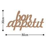 Decorațiune de perete din metal Bon Appetit 1, Diverse culori, 50x30x0 cm - Auriu | SKU: 891TNL1503 | Decorațiune de perete din metal Bon Appetit 1, 50x30x0 cm, varianta Auriu, produs pentru amenajarea locuinței, disponibil online în România la CasaMob