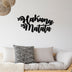 Decoratiune de perete Metal Tanelorn, Negru, 35x0.15x70 cm, SKU 891TNL1589
