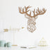 Copper | SKU: 891TNL1612 | Decorațiune de perete din metal Deer3, 50x49x0 cm, varianta Copper, produs pentru amenajarea locuinței, disponibil online în România la CasaMob