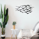 Decoratiune de perete Metal Tanelorn, Negru, 55x0x120 cm