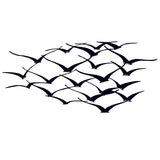 Decoratiune de perete Metal Tanelorn, Negru, 55x0x120 cm